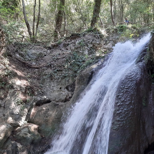 Le cascate del Menotre a Pale